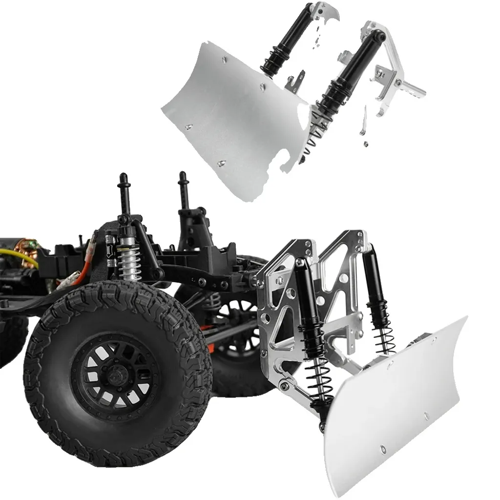 Lama Neve Argento in Lega per Servo - Parti Modificate RC 1/10