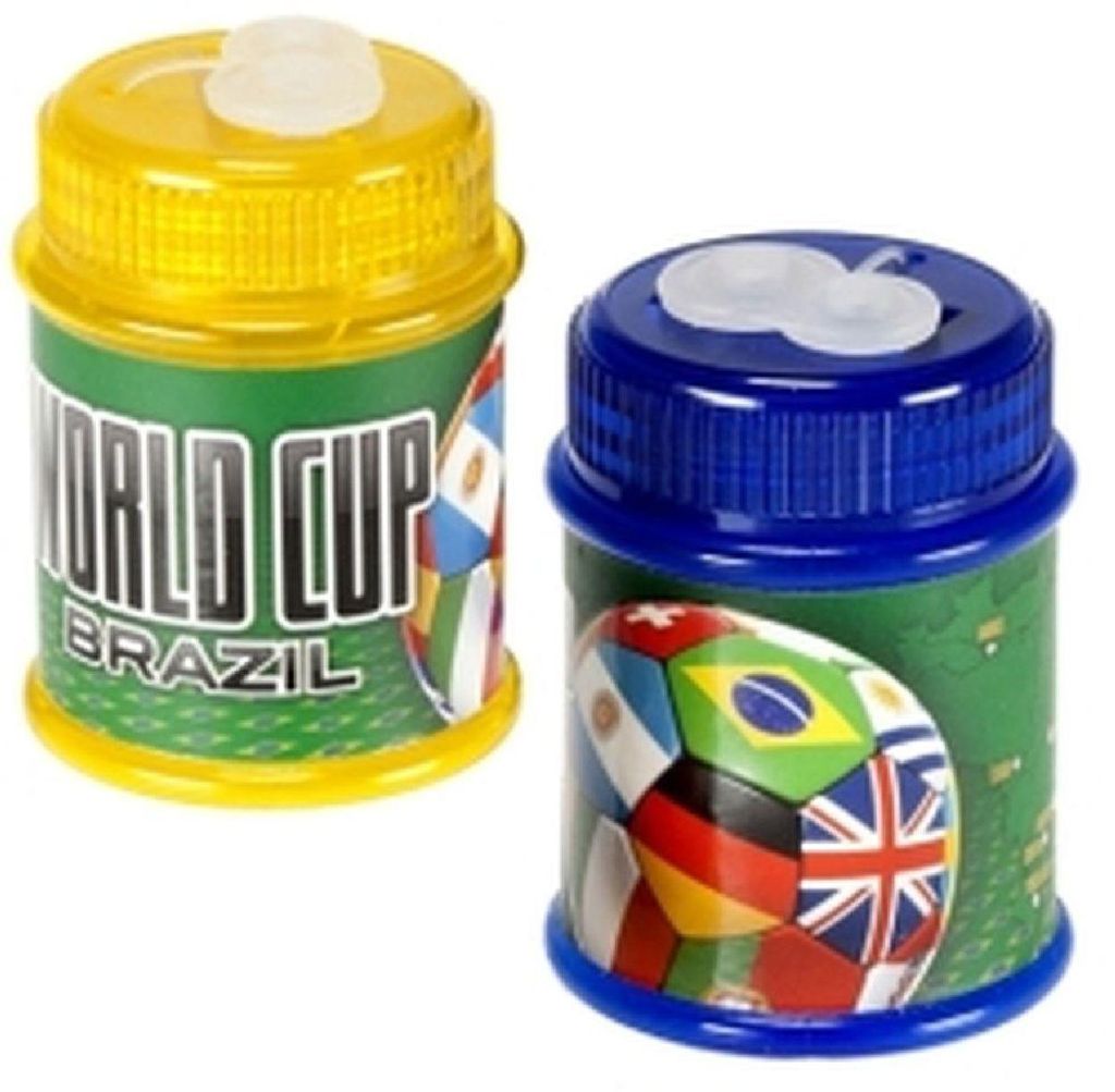 Goldbuch Doppelspitzer WORLD CUP BRAZIL bunt 1 St. mit Auffangdose