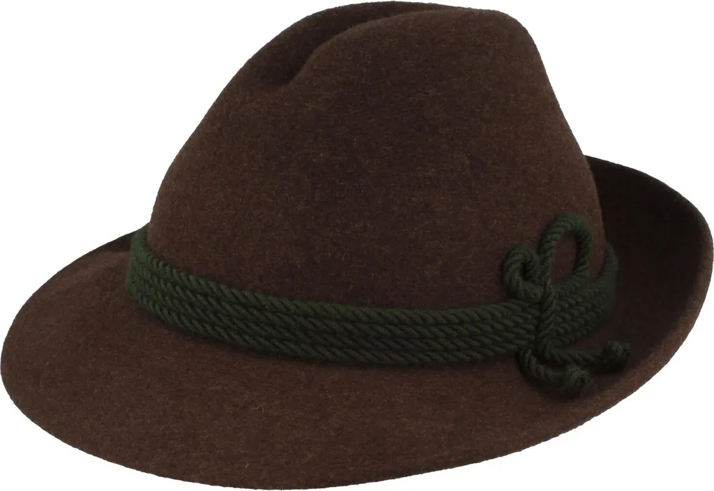 Chapeau Zapf Werdenfelser large : idéal pour la randonnée et le folklore