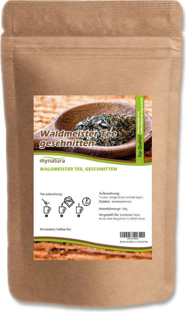 Waldmeister getrocknet – Aromatische Qualität von Mynatura | Für Desserts, Getränke & kreative Küche 0,25Kg