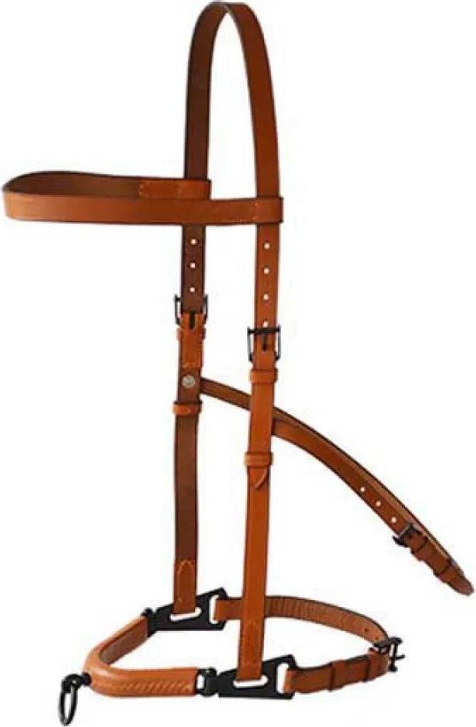 Hispano Hipica Serreta Western Leather Medium Choke 1 Produktbild 