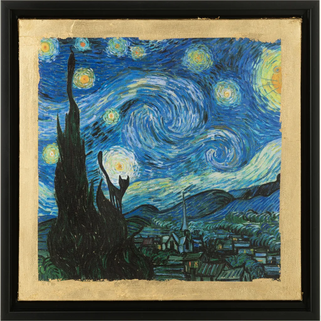 Habillage Mur Vide J-Line - Tableau Nuit Étoilée pour une Ambiance Zen