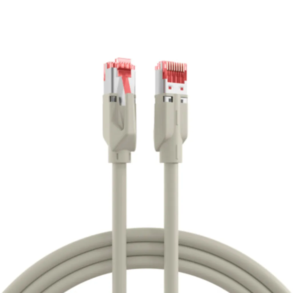 EFB K8708GR.7,5 Cavo Patch S/FTP Cat.6A 7,5m | Dätwyler 7702 RJ45