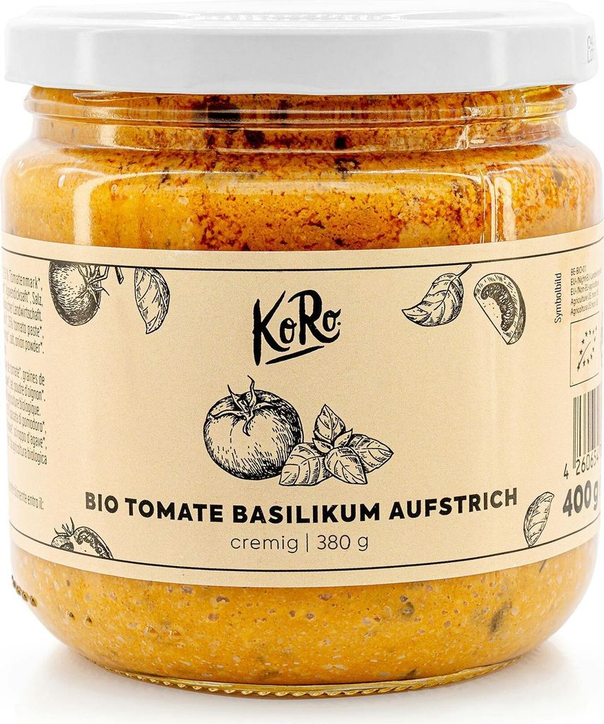 KoRo I Tomate Basilikum Aufstrich 380 g