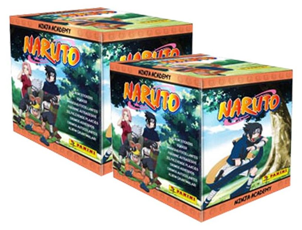Naruto Ninja Adventures (2025) - Sammelsticker - 2 Displays (72 Tüten)