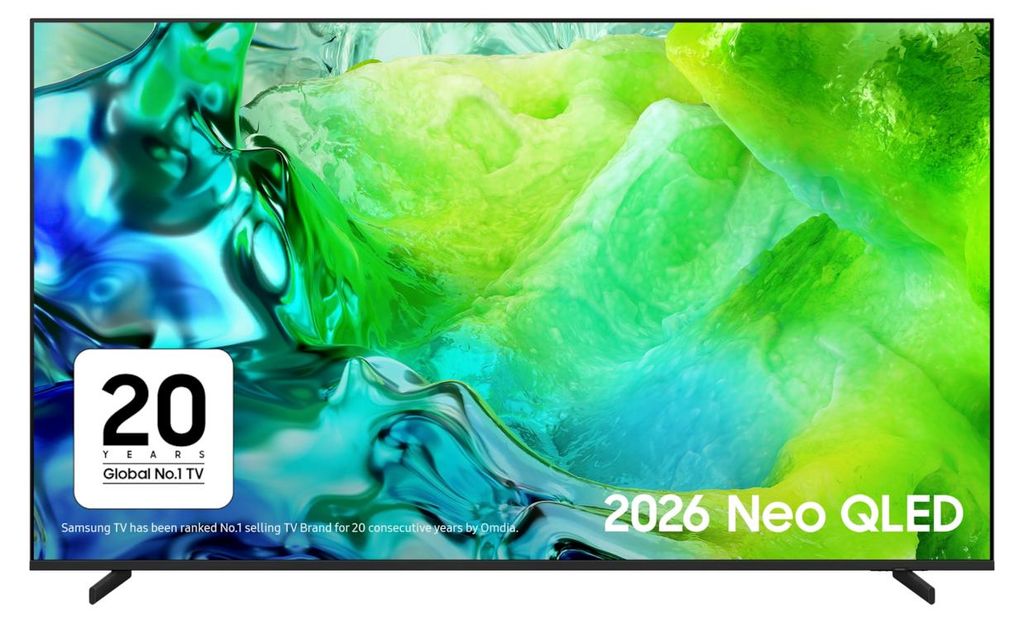 Samsung Neo QLED QN80H 4K 55 Zoll (138 cm) Fernseher, Neural Quantum 4K AI Gen2 Prozessor, Motion Xcelerator 144 Hz, Vision A