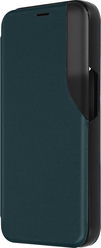 Elegante Kunstlederhülle, Etui für Apple iPhone 15 Pro Max – Blaugrün