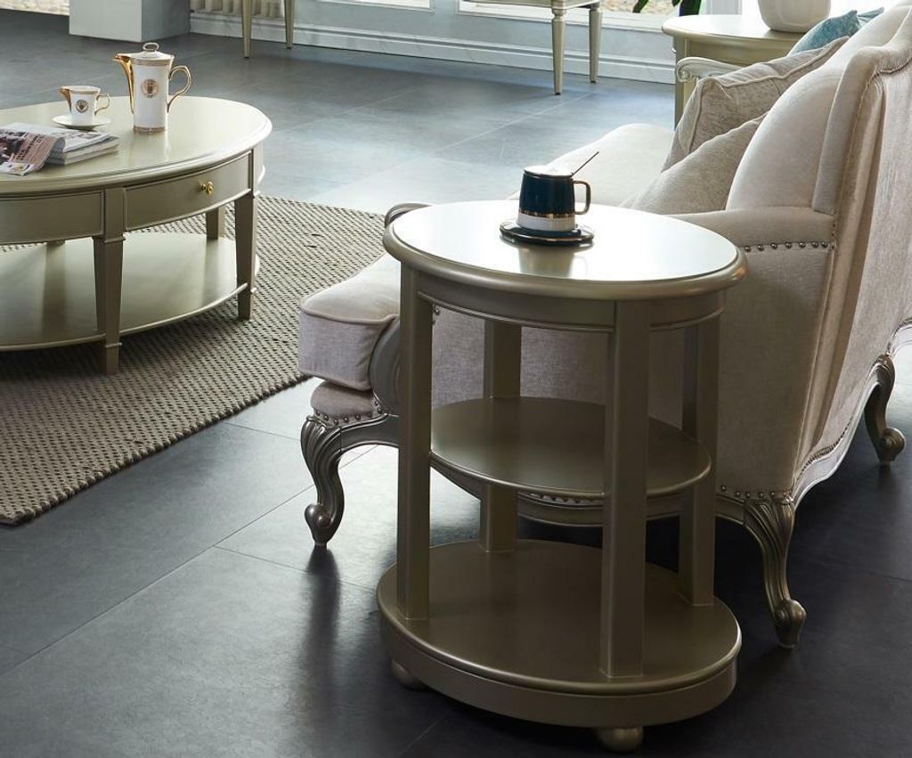 Beistelltisch Tisch Couch Holz Sofa Beistell Designer Möbel Rund Tische Kaffee