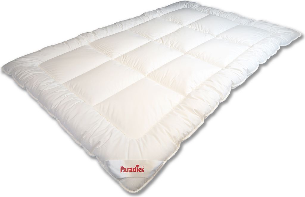 Winterbett Paradies HALIA BL 135x200 cm weiß Bettdecke Produktbild 