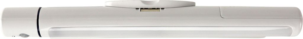 A white LED orientation light is shown against a white background.