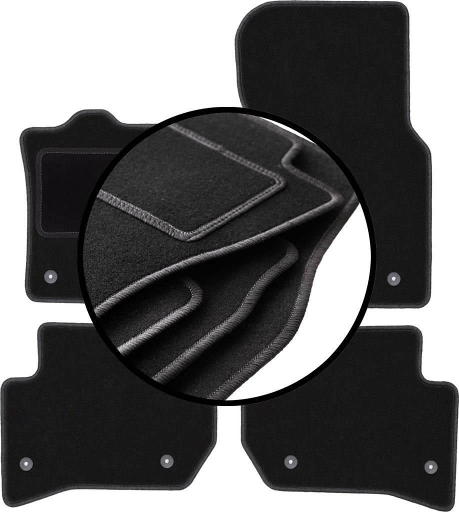 Komplettset Veloursmatten für: Land Rover Velar SUV (2017-)