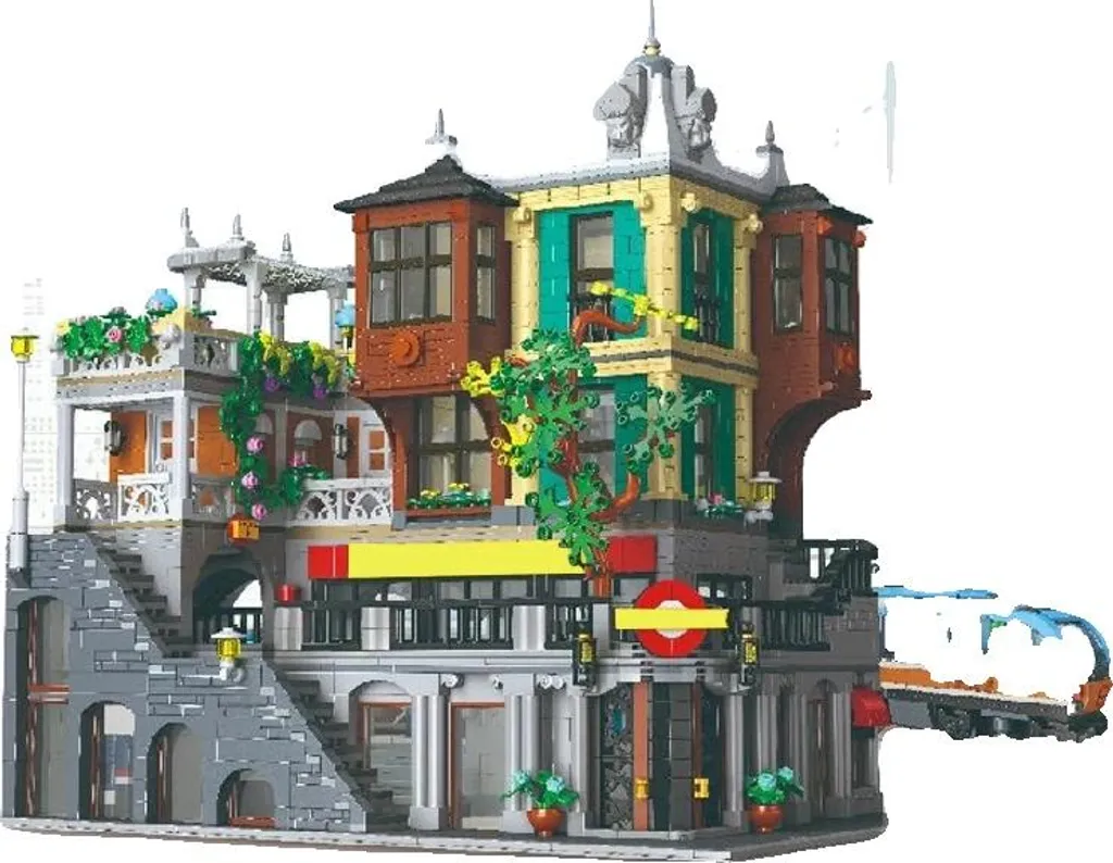 Grand modèle 3692 pièces avec instructions claires et détails réalistes