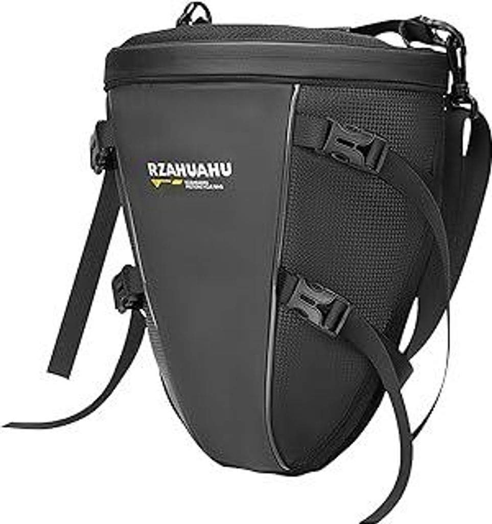 UBORSE Motorrad Hecktasche Wasserdicht Hecktasche Motorrad 10-14L Sport Motorräder Rucksack mit Schultergurt&Griff Erweiterbare Gepäcktasche Satt...