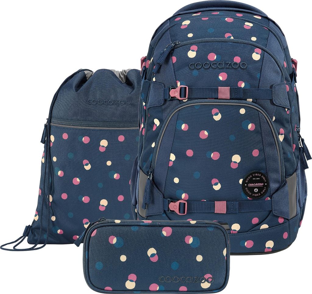 coocazoo Schulrucksack-Set Schulrucksack-Set MATE, Mäppchen Produktbild 