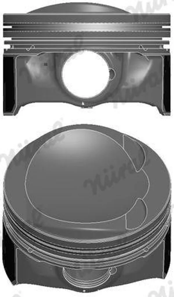 Piston de moteur thermique 06H107065DF compatible Golf VI et Yeti