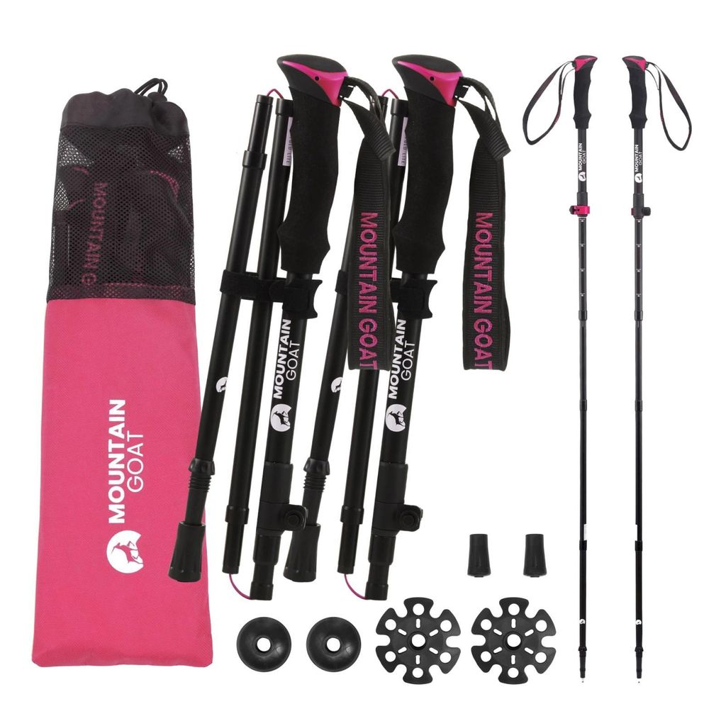 MOUNTAIN GOAT PRO+ Trekkingstöcke, verstellbar, Nordic Produktbild 