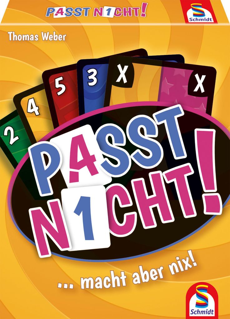 Schmidt Spiele Passt Nicht!, Karetní, Párty, 8 rok/roky, 20 Obrázek produktu 