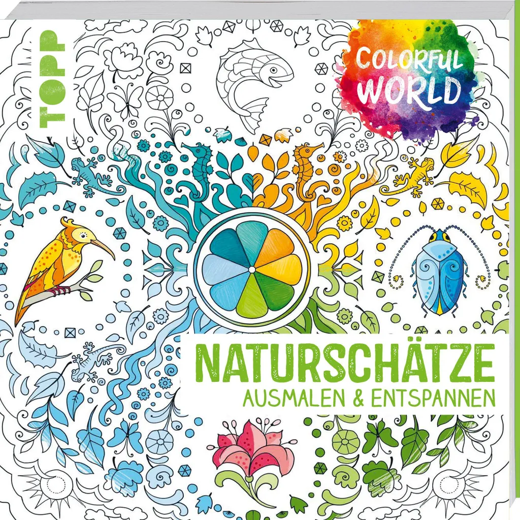 Colorful World Naturschätze - Album de Collection pour Monnaies et Billets