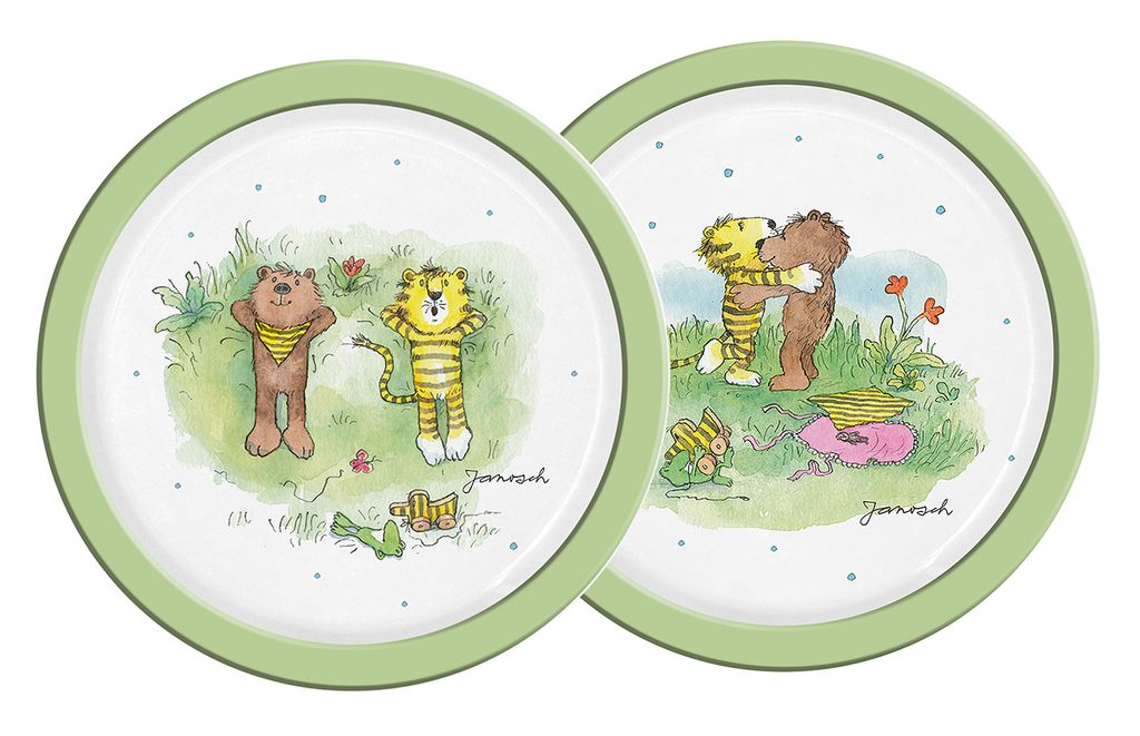 Teller Janosch Kids 2er Set 21,5cm PP Produktbild 