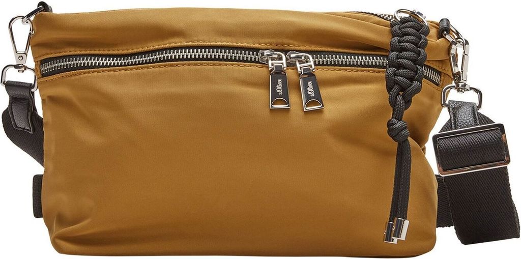 s.Oliver Umhängetasche City Crossover Bag Brown braun