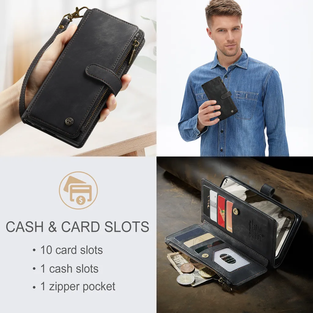 Custodia Google Pixel 8 Portafoglio in Pelle PU - Protezione Totale - 8