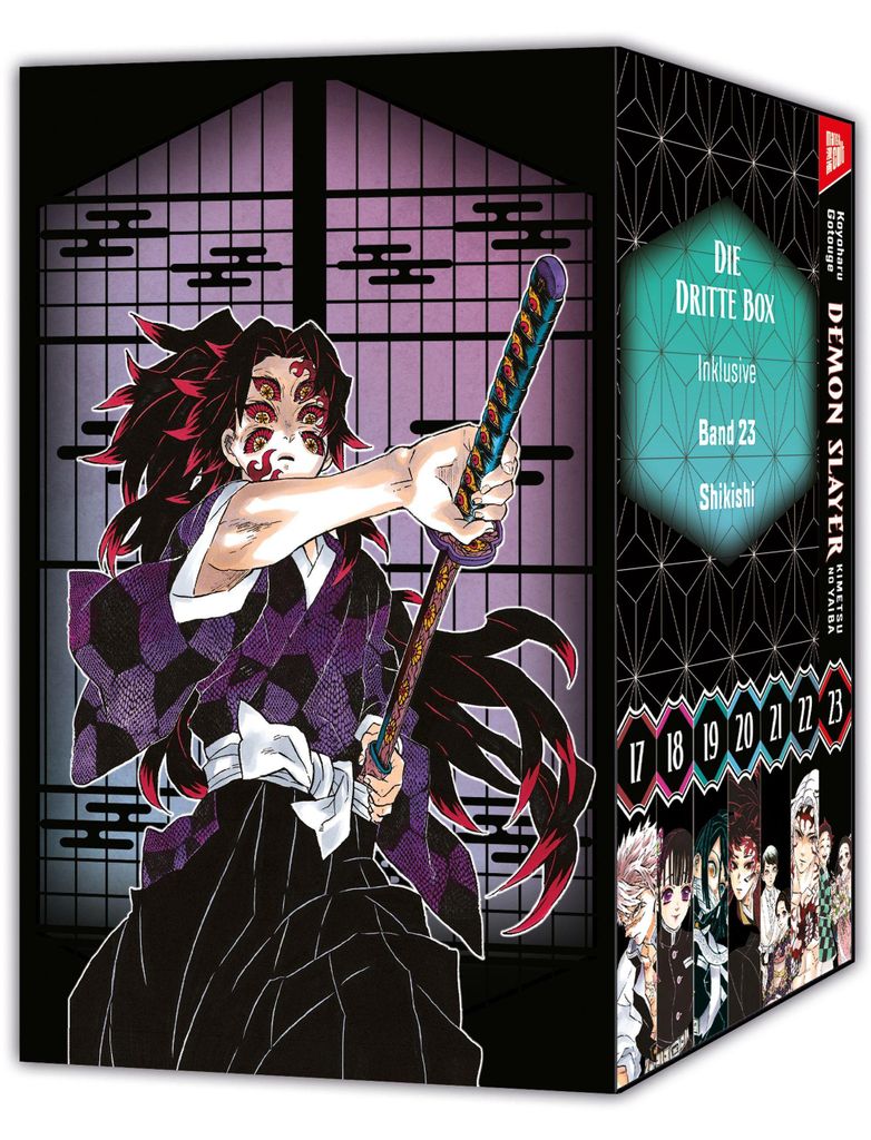 Demon Slayer - Kimetsu no Yaiba 23 mit Sammelschuber Produktbild 