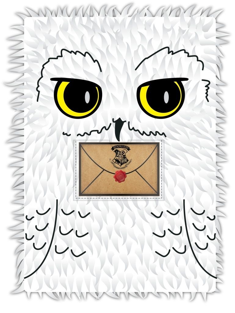 Blue Sky Studios Harry Potter Notizbuch A5 Hedwig BSSSLHP258