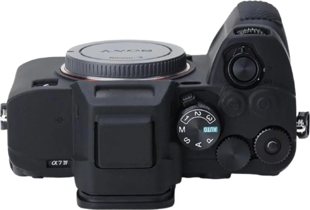 Custodia Sony A6500 da Viaggio | Silicone Nero Anti-Sabbia e Urti - 4