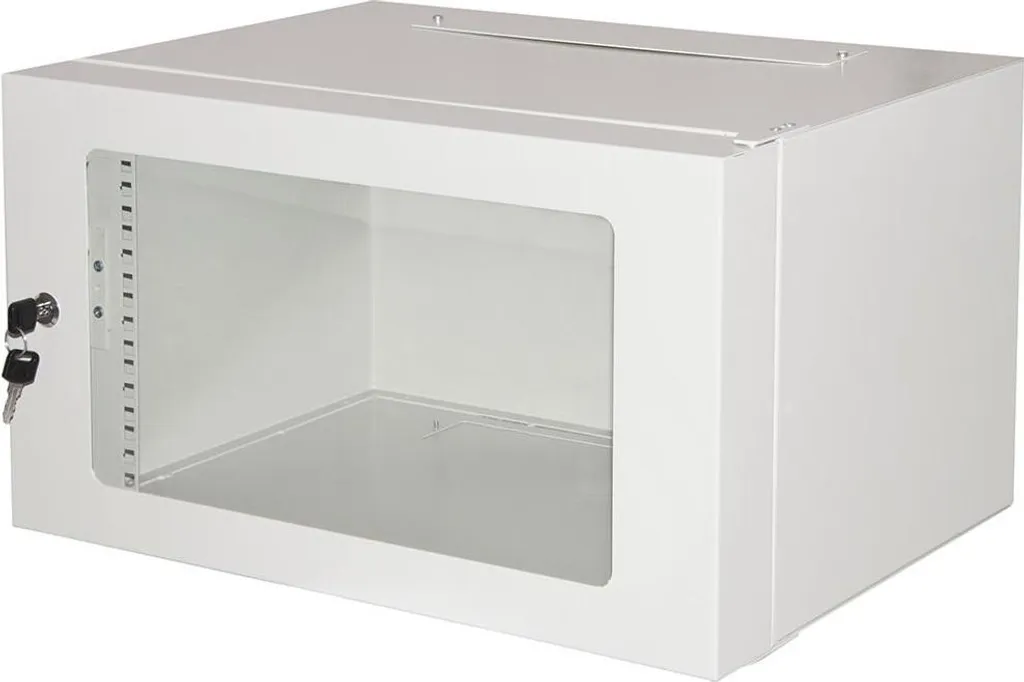 Link Accessori LK1906U30 Coffret Rack 6U Mural Gris 19 Pouces