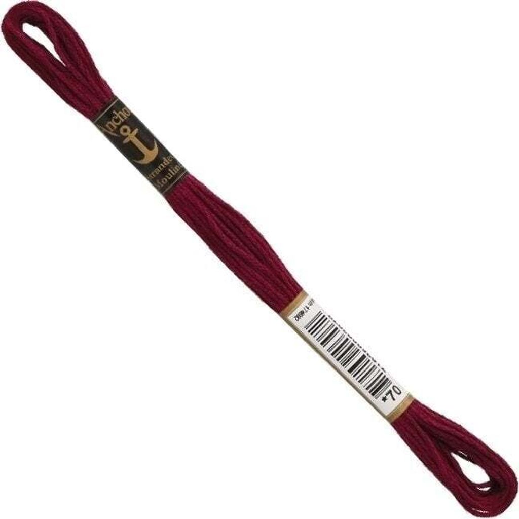 Fil à broder Anchor 4635000-00070 mûre Fil à broder, 100 % Image du produit 