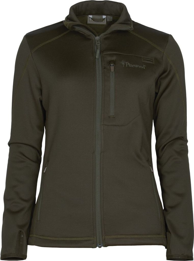 Pinewood 3775 Furudal/ Frazer Active Power Fleece Damen Jacke D. Moosgrün (733) XXL