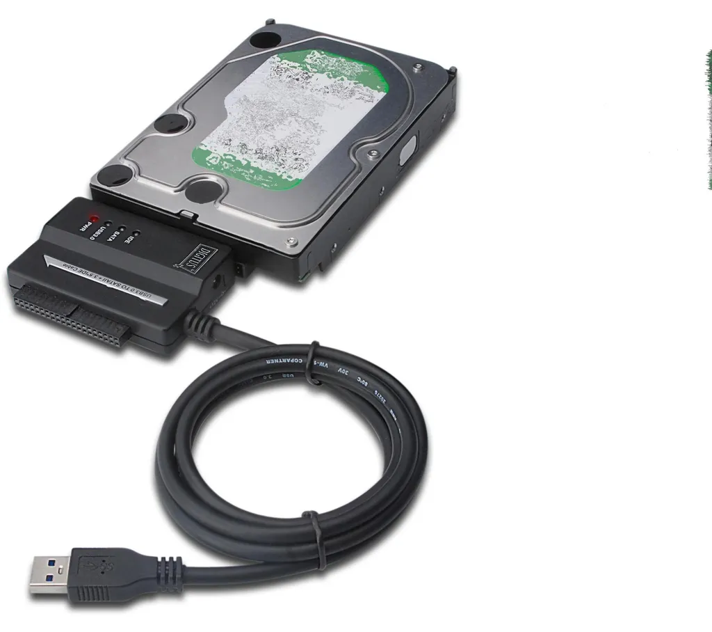 Câble Adaptateur Disque Dur USB 3.0 vers SATA et IDE pour PC et Portable