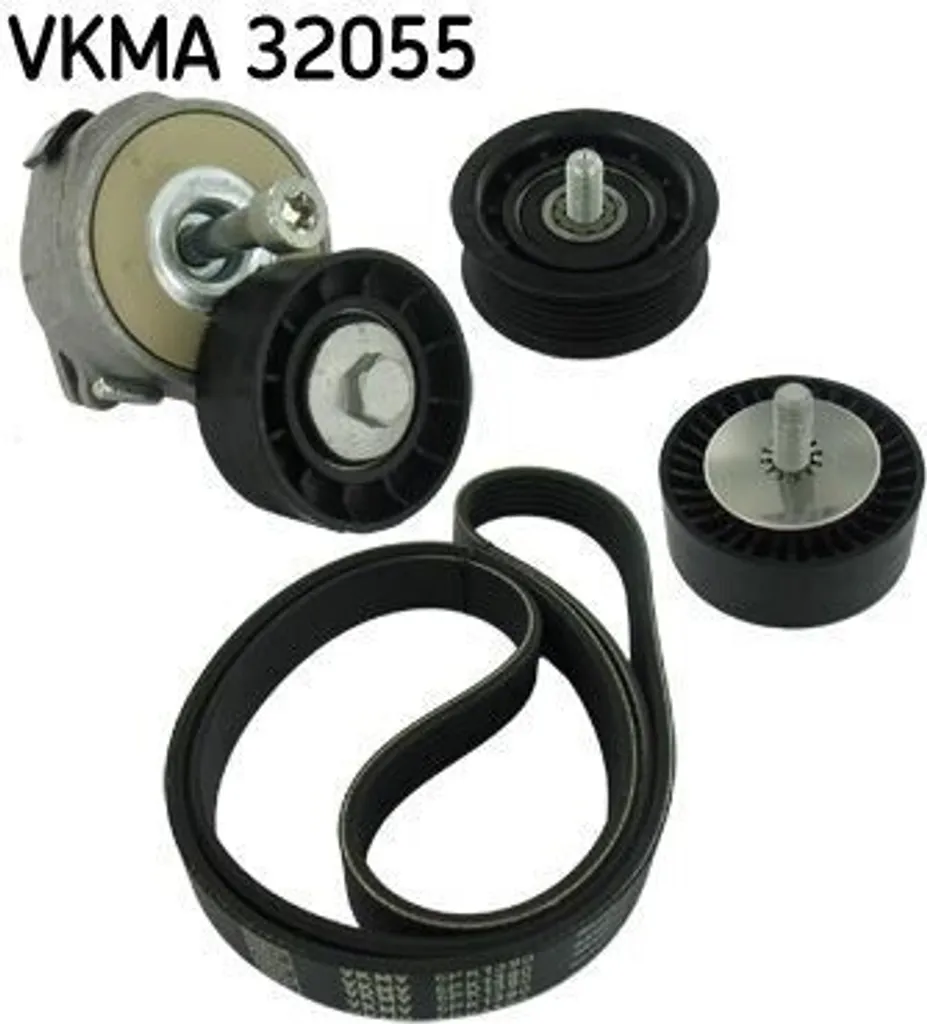 Courroie trapézoïdale à nervures SKF VKMA 32055 haute performance
