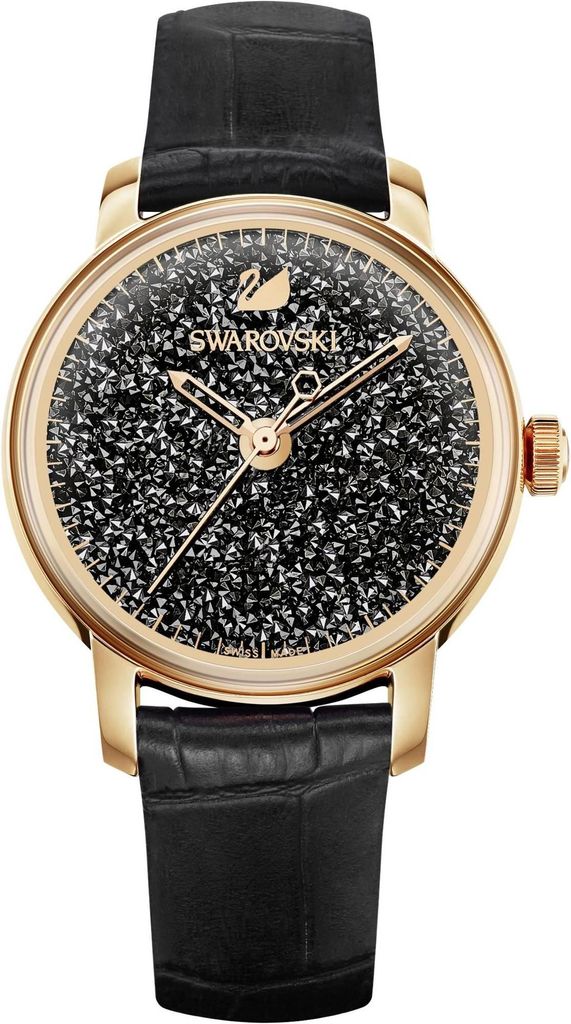 Swarovski Crystalline Hours Rosé Black orologio 5295377 Immagine del prodotto 