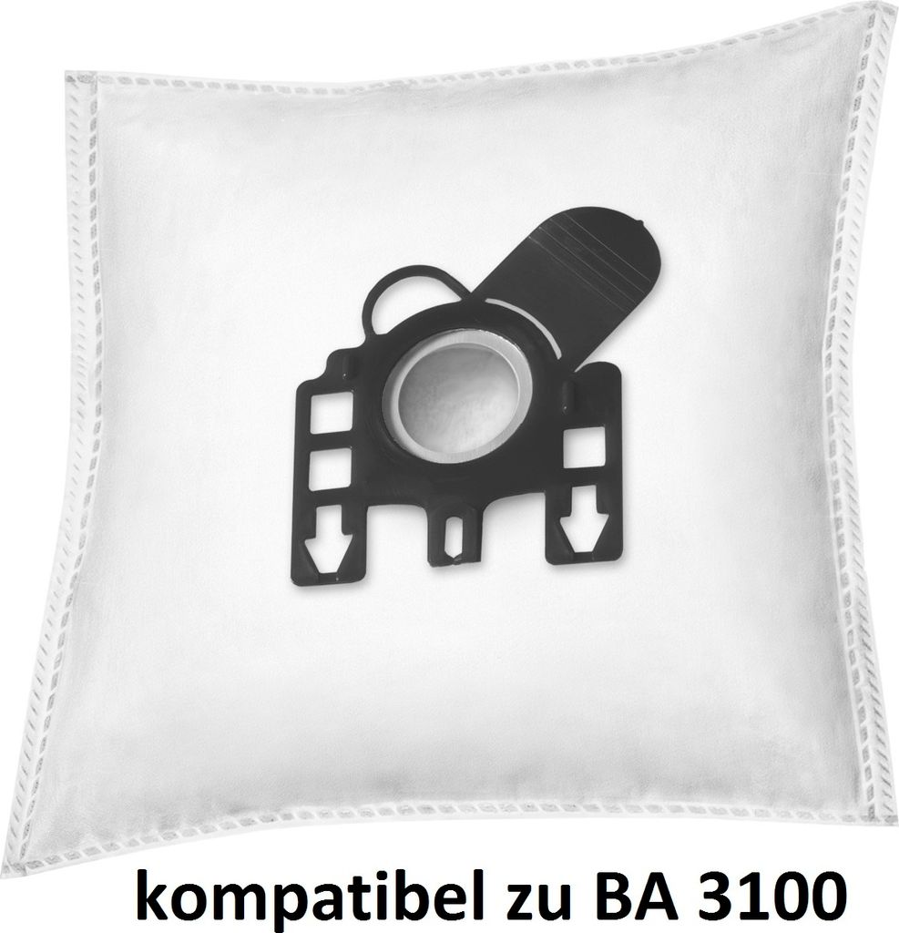 20x rs-products Stausbaugerbeutel passend für BASE BA 3100 I BA3100 und Menalux 3100