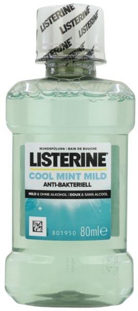 LISTERINE Zahn Mundspülung 80ml milder Geschmack