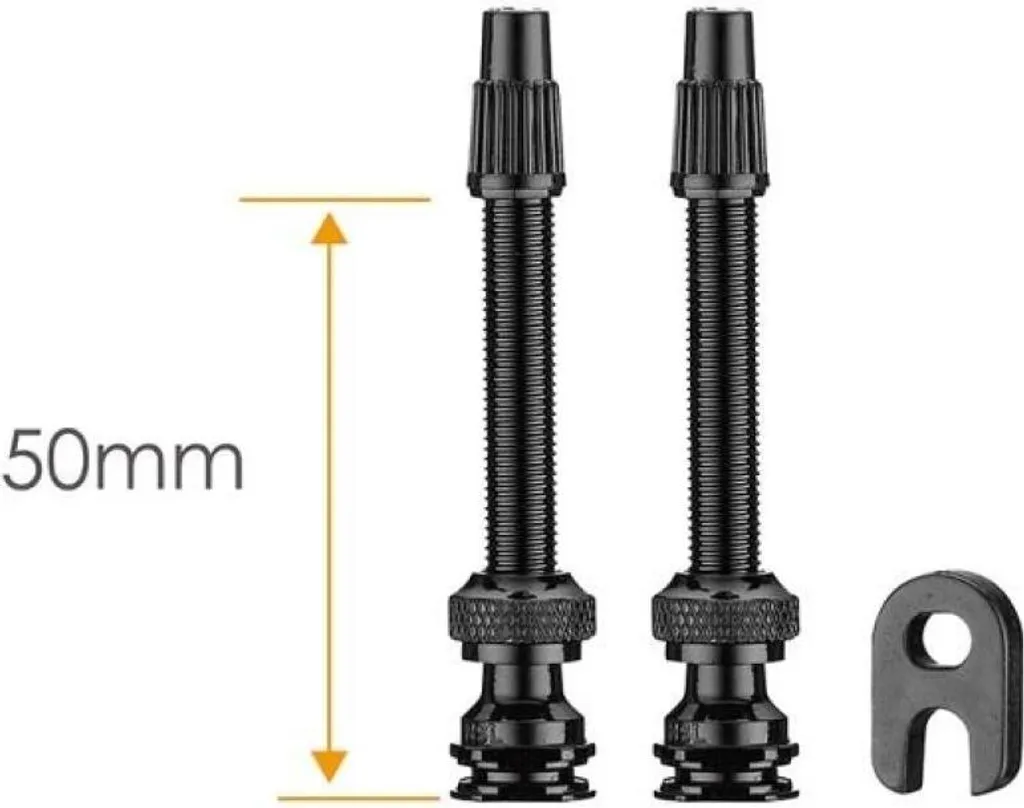 Valves Tubeless Ciclovation Advanced 50 mm Noir 1 Paire 3326.11102