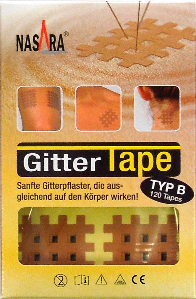 Nasara Gitter Tape in 3 Größen : B Größe: B