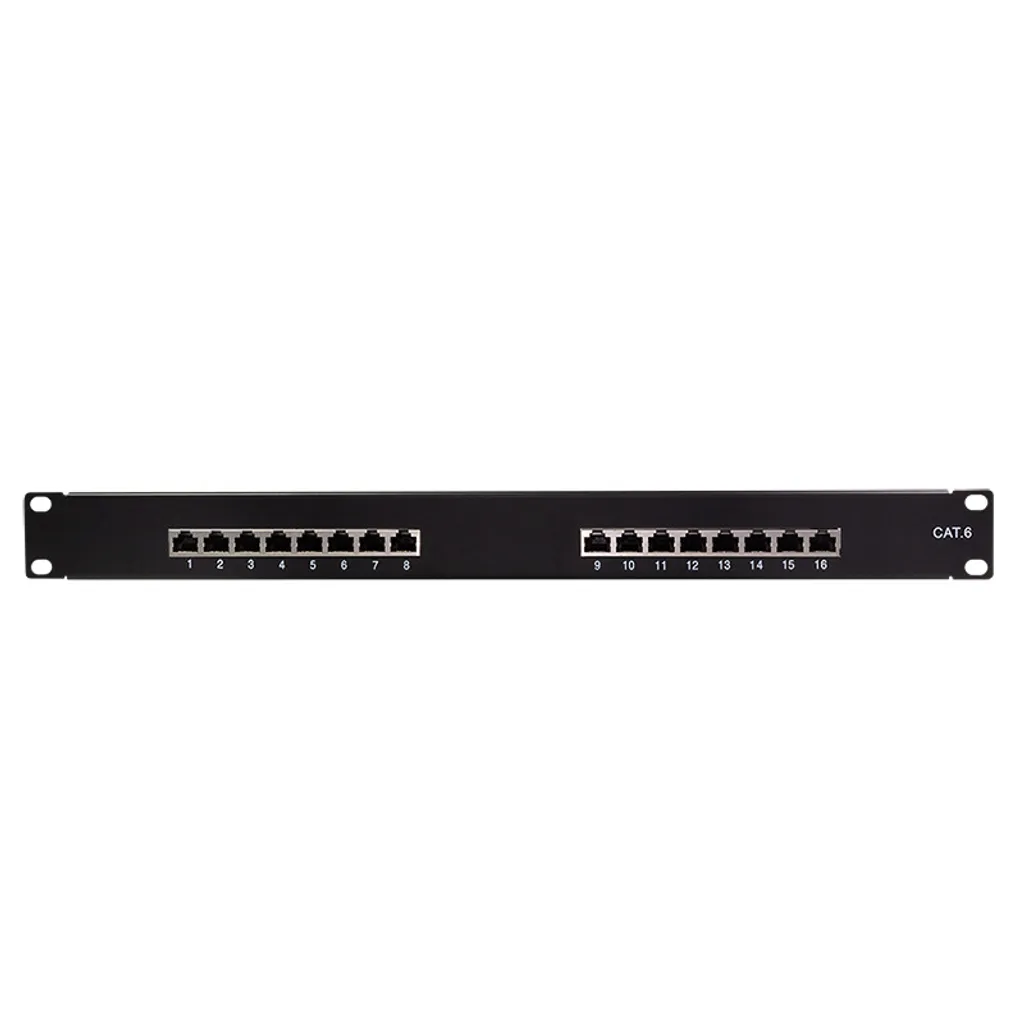 LogiLink Pannello Patch 19 Pollici 16 Porte Cat.6 UTP Nero - 3