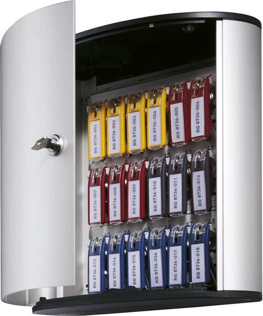 DURABLE Skrzynka na klucze KEY BOX 18 z zamkiem Zdjęcie produktu 