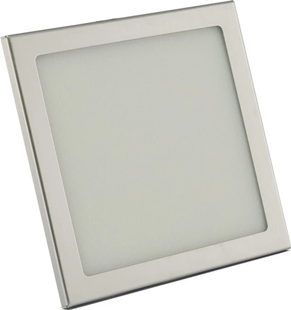 Mini panneau LED 12V Hollex argent pour faux plafond étroit