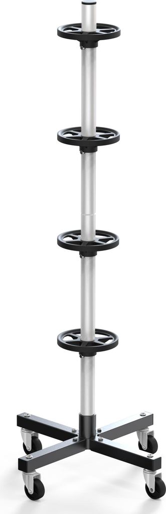 Felgenbaum Fahrbar Reifenständer Reifenbaum Felgenständer Reifenwagen bis 225 mm Reifen