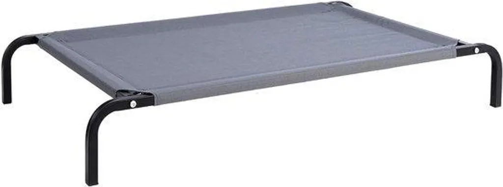 Couchage d'été pour chien et chat - Chaise longue grise anti-chaleur
