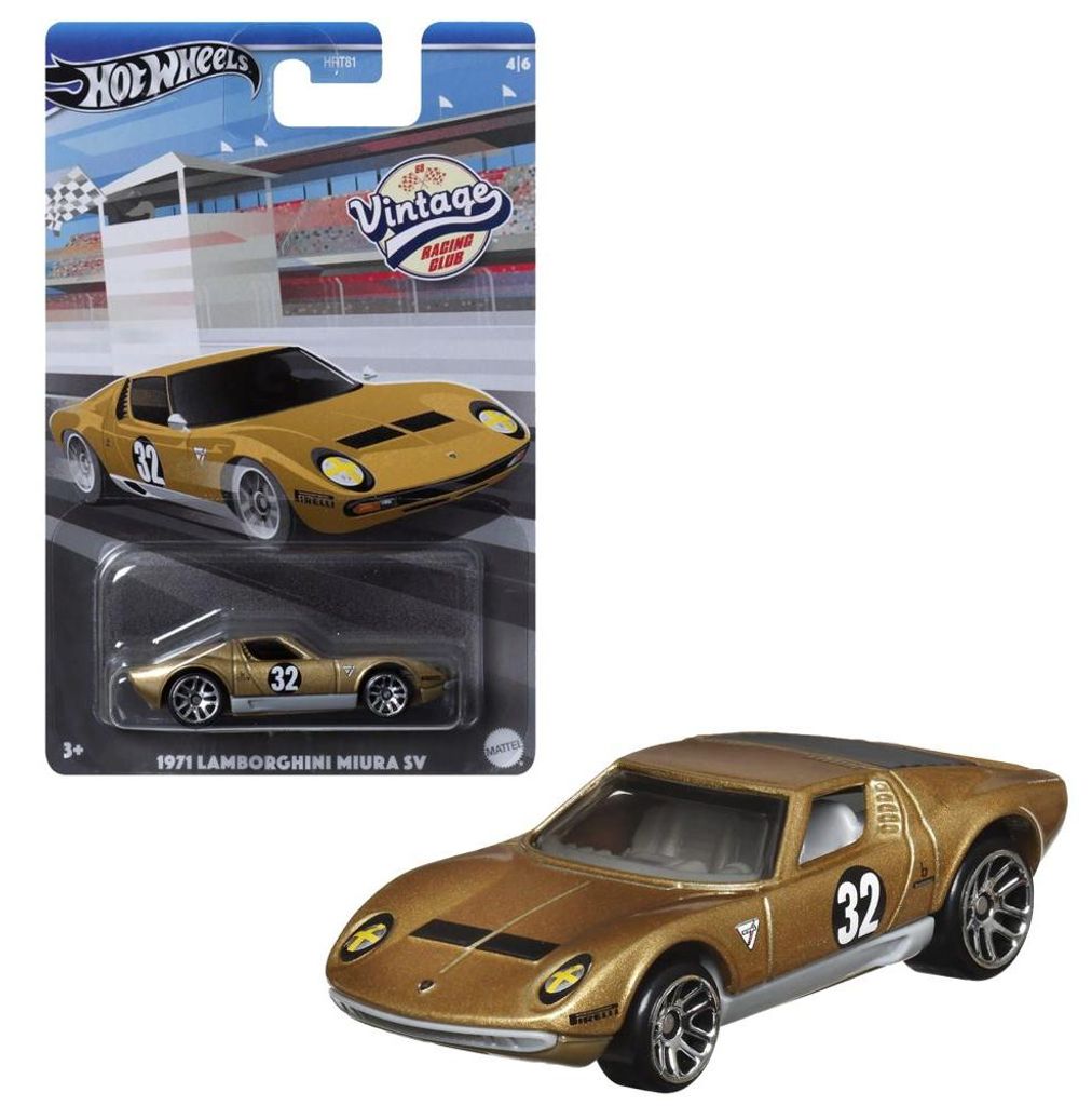 Hot Wheels HRV03, Rennauto, 3 Jahr(e), Metall, Gold Produktbild 