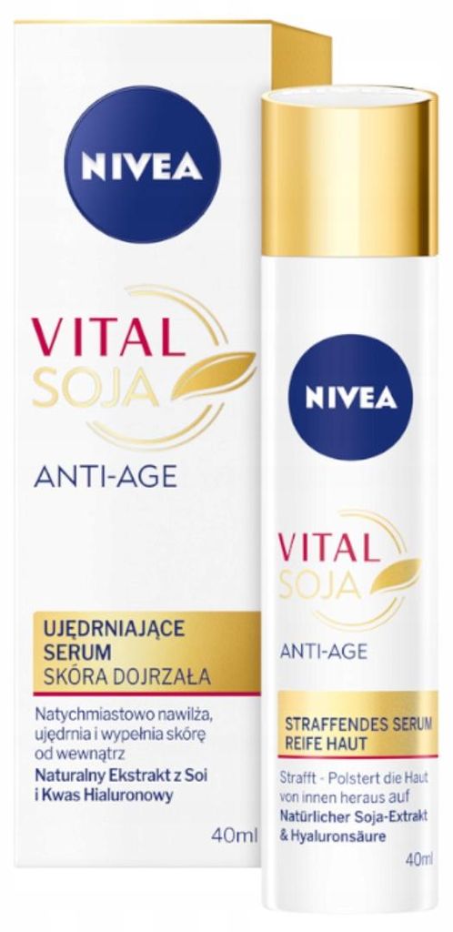 NIVEA 86430 NIVEA VITAL SOJA ANTI-AGE STRAFFENDES SERUM Productafbeelding 