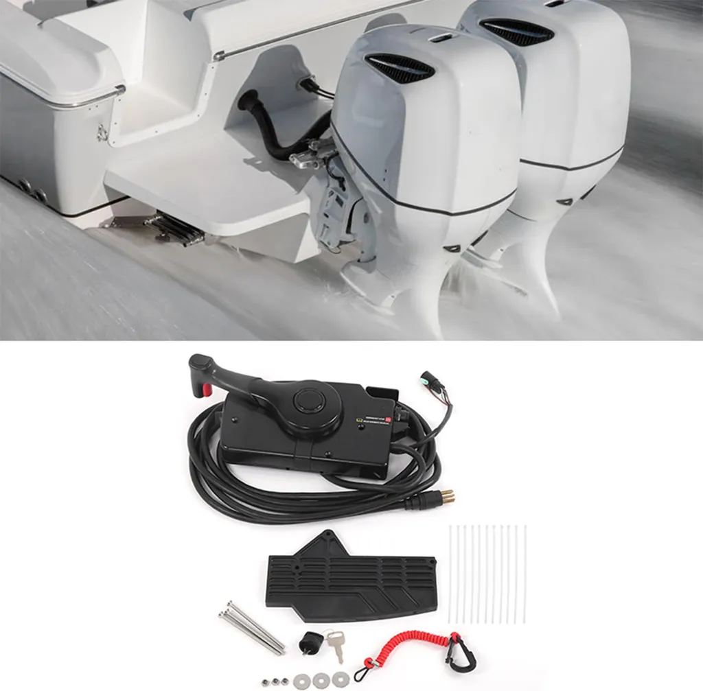 Kit commande à distance pour moteur Mariner, pilotage stable et fluide