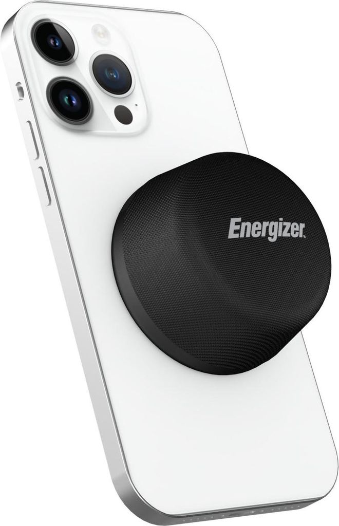 Energizer BTS055 - Magnetischer Mini-Lautsprecher mit TWS-Stereo-Kopplung und kabellosem Laden