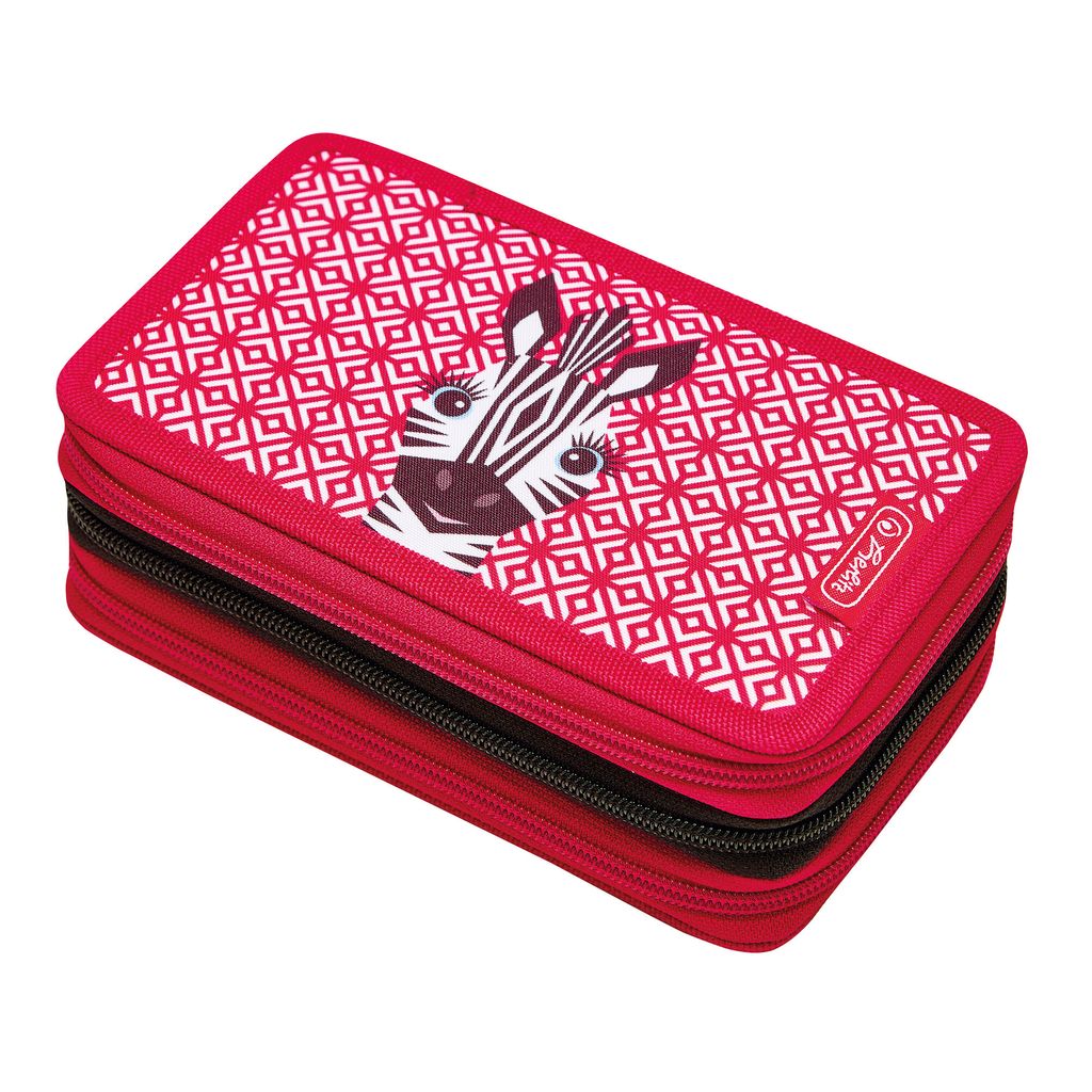 herlitz TriCase 31 tlg. Cute Animals Zebra