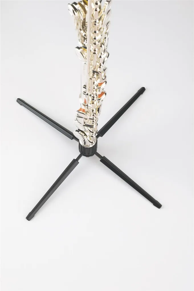 Support de flûte traversière pliable K&M 15232 avec base stable - 2