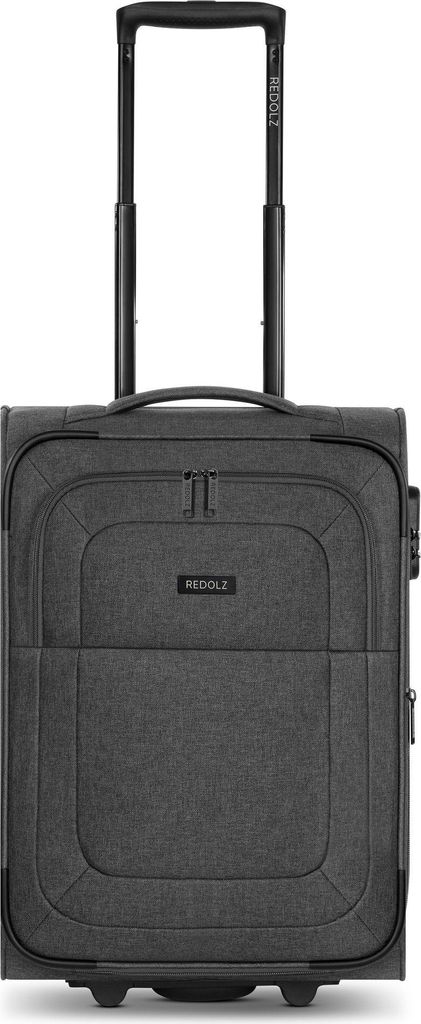 Redolz Essentials 12 2 Rollen Kabinentrolley S 55 cm mit Dehnfalte